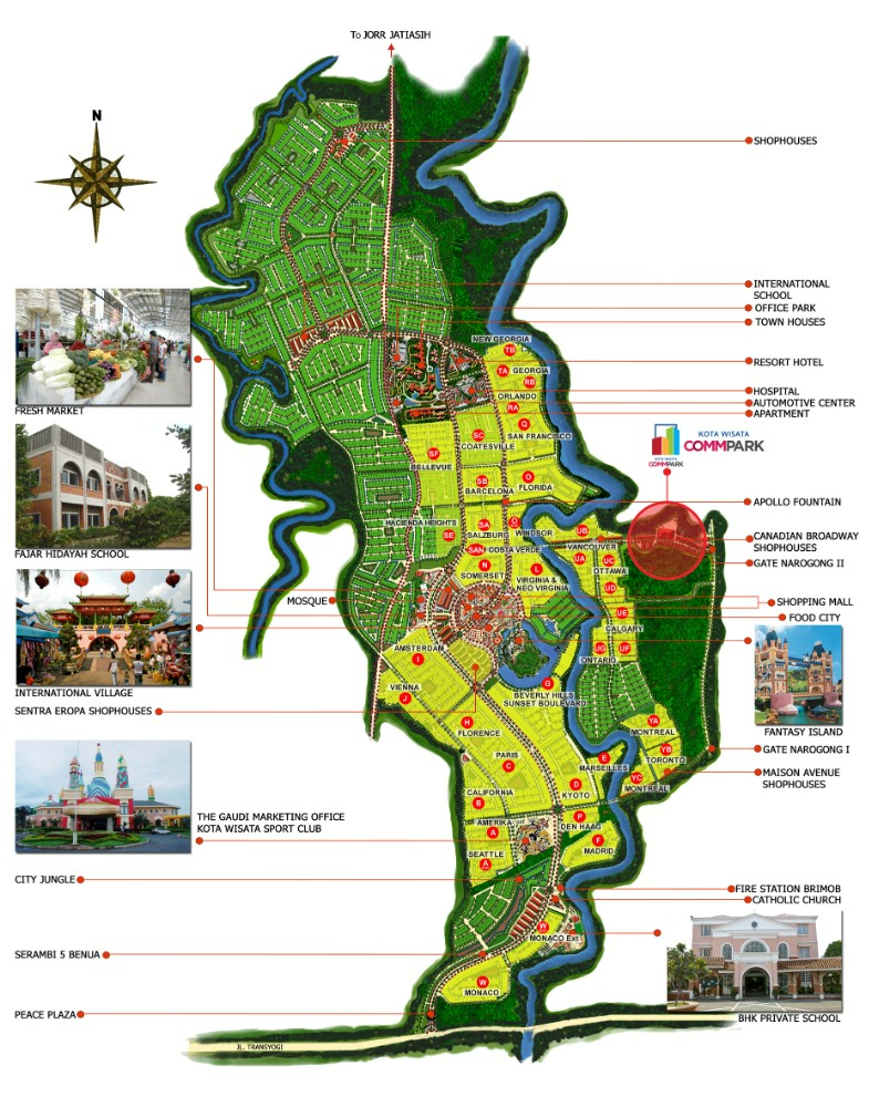 Properti impian di Kota Wisata, Ecatalog Sinar Mas Land